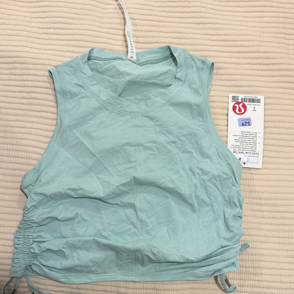 Lululemon cinch it up tank top